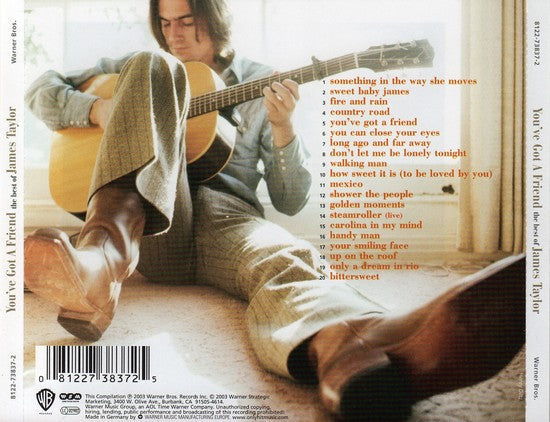 James Taylor – The Best Of James Taylor Music CD