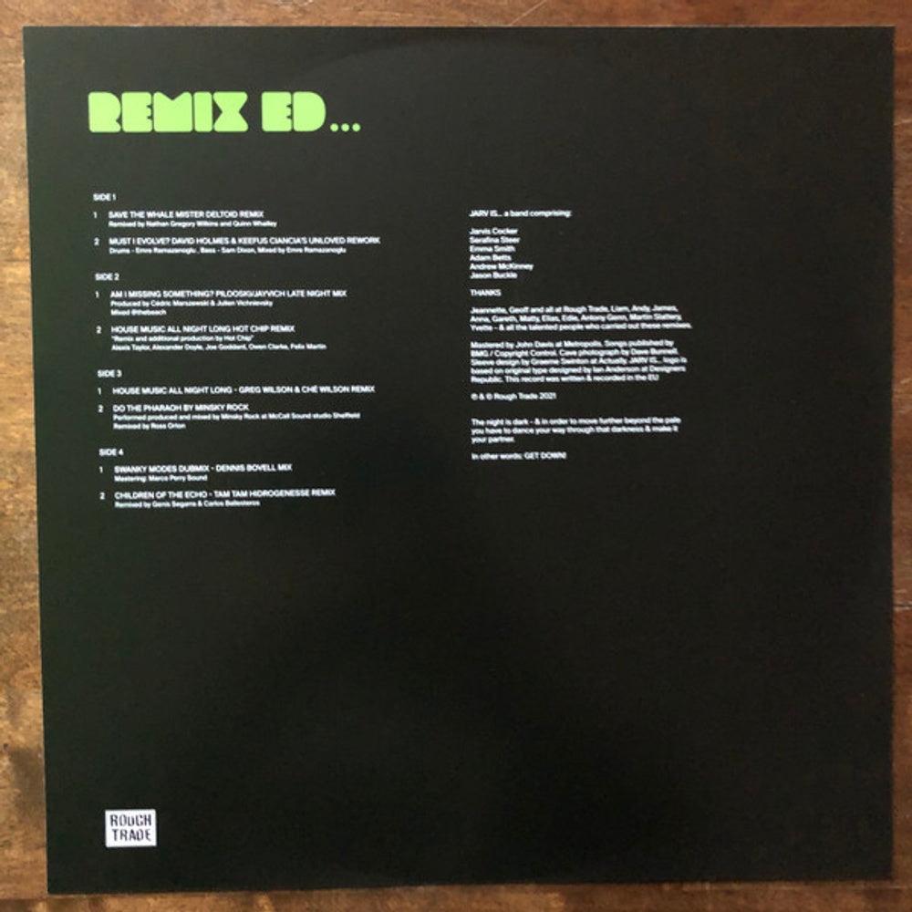 Jarvis Cocker – REMIX ED (2-LP Vinyl) Vinyl Record