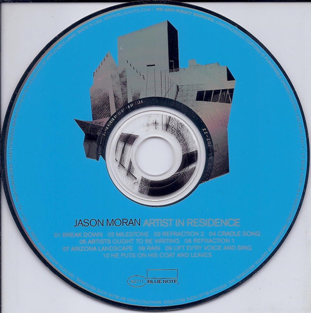 Jason Moran – Artist in Residence Music CD