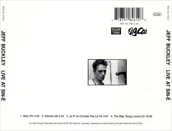Jeff Buckley – Live At Sin-e (2-CD) Music CD