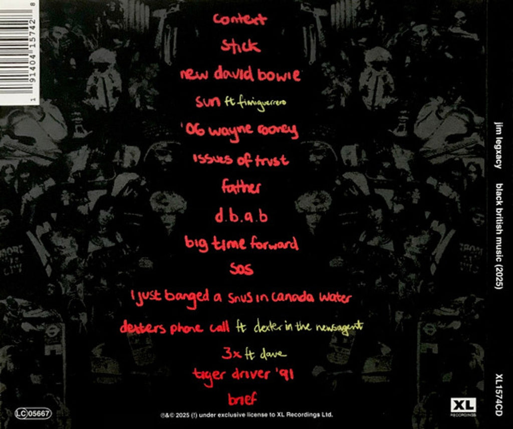 Jim Legxacy – Black British Music Music CD