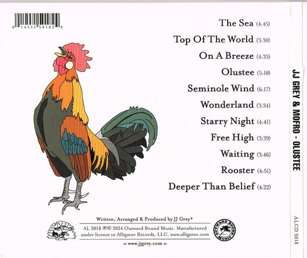 JJ Grey & Mofro – Olustee (LP Vinyl) Vinyl Record
