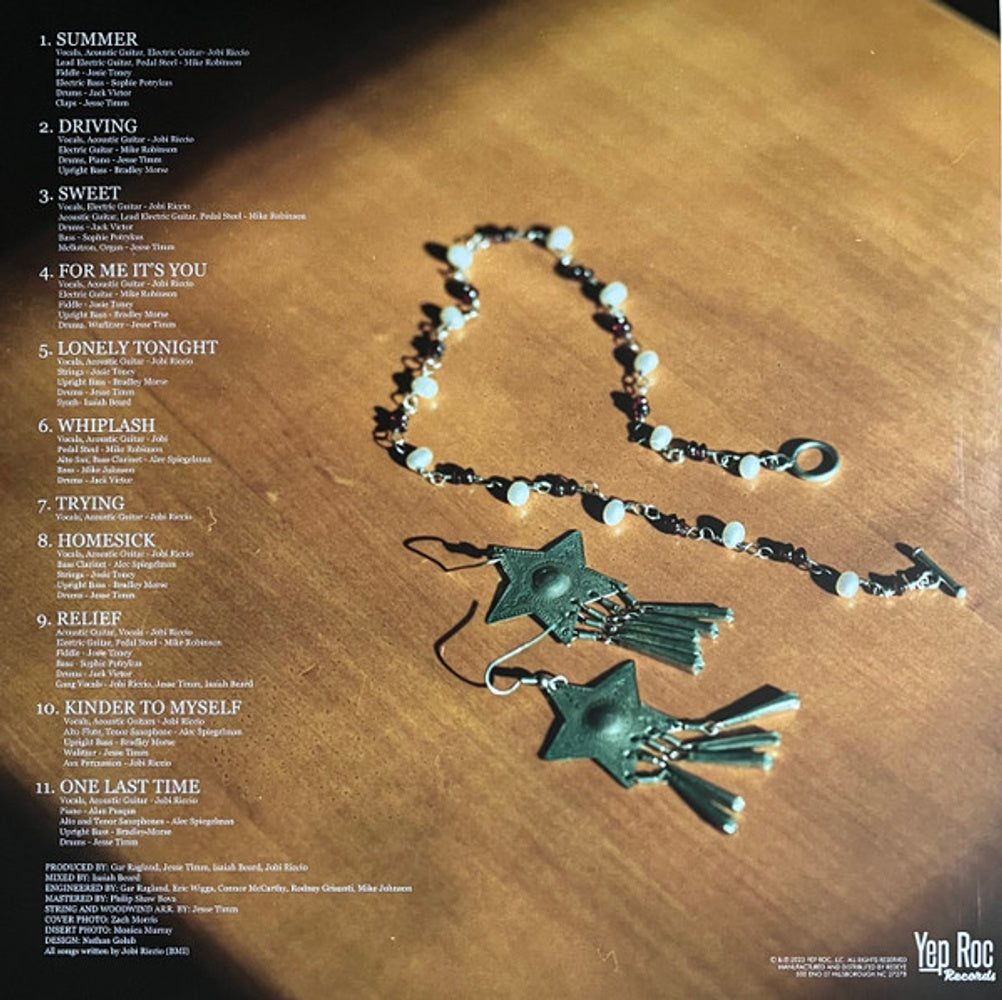 Jobi Riccio – Whiplash (LP Clear Vinyl) Vinyl Record