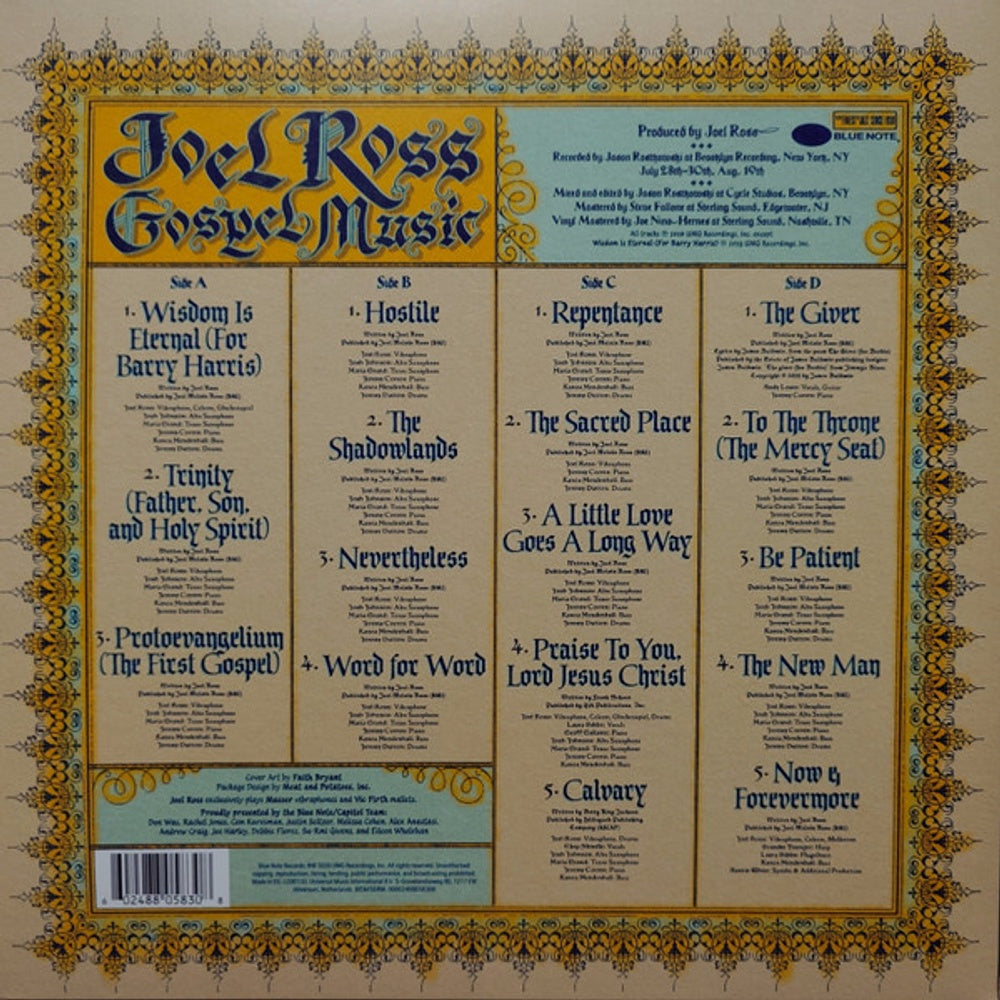 Joel Ross – Gospel Music (2-LP Vinyl) Vinyl Record