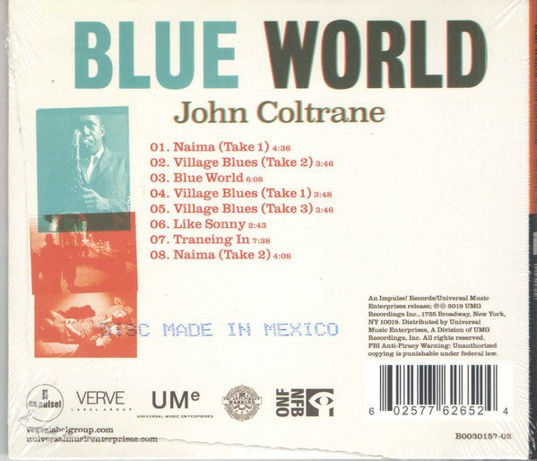 John Coltrane – Blue World (LP Vinyl) Vinyl Record