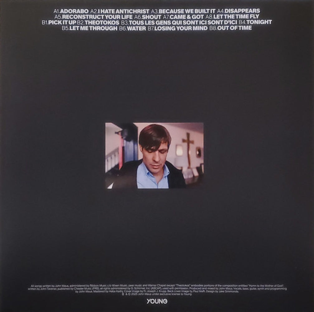 John Maus – Later Than You Think (LP Vinyl) Vinyl Record