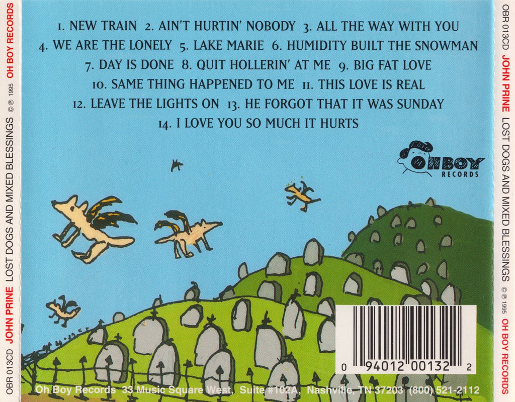 John Prine – Lost Dogs & Mixed Blessings Music CD
