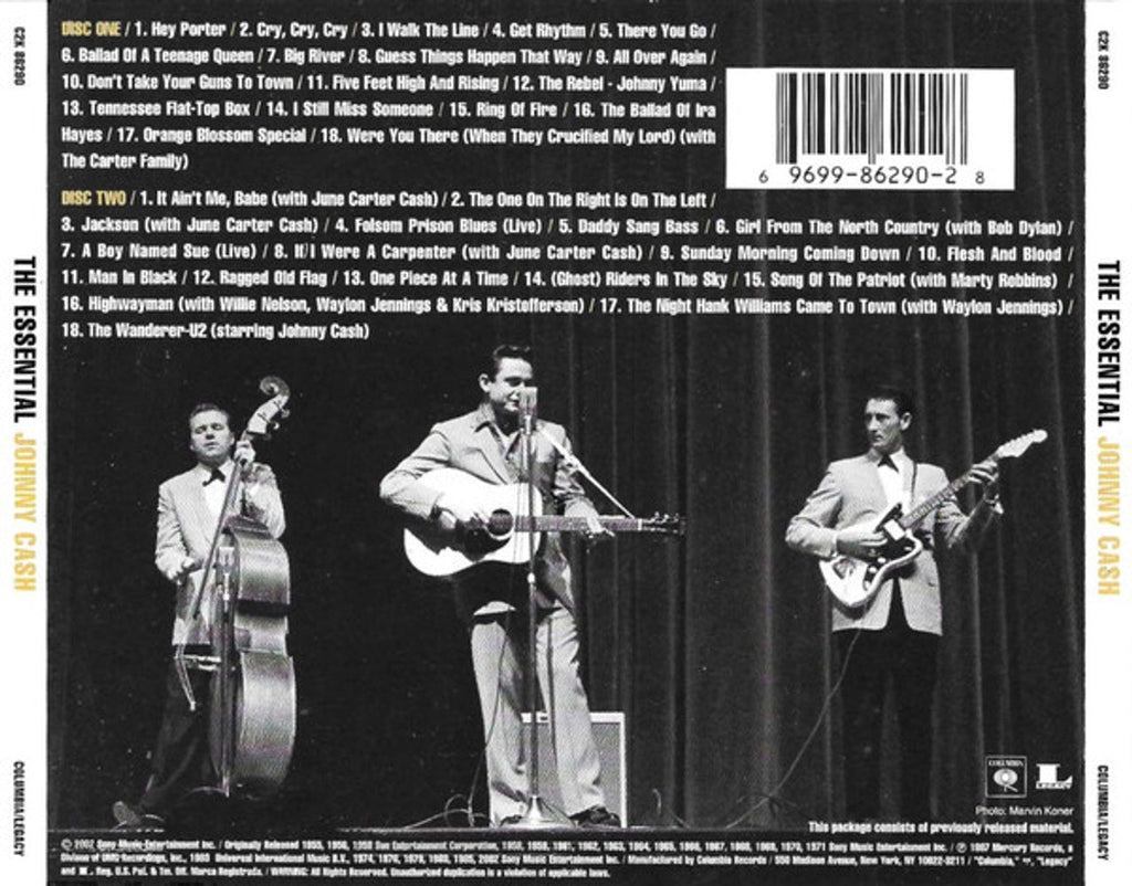 Johnny Cash – The Essential Johnny Cash (2-CD) Music CD