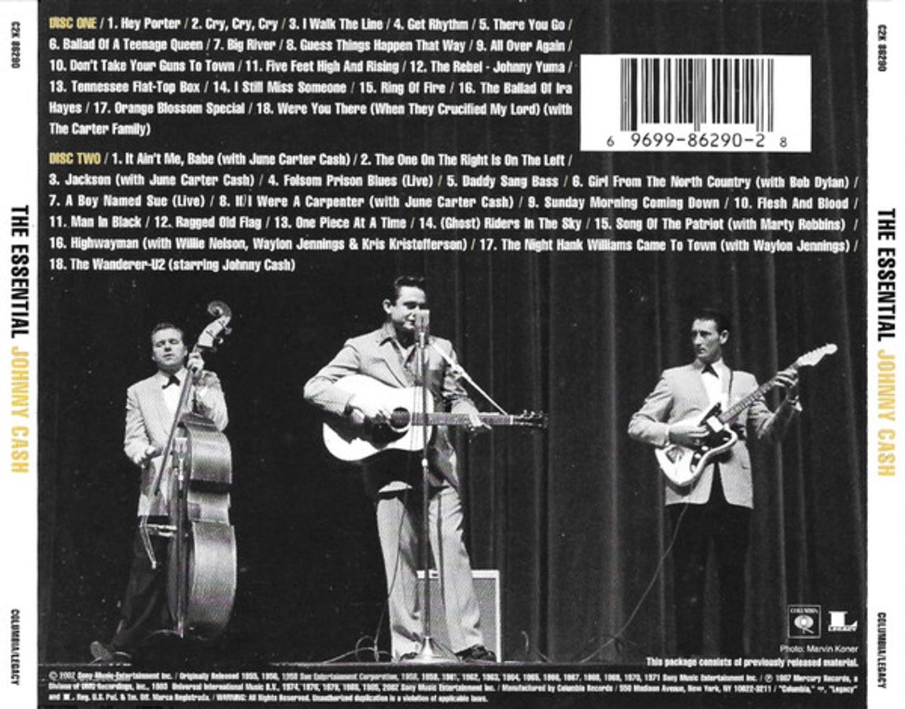 Johnny Cash – The Essential Johnny Cash (2-CD) Music CD