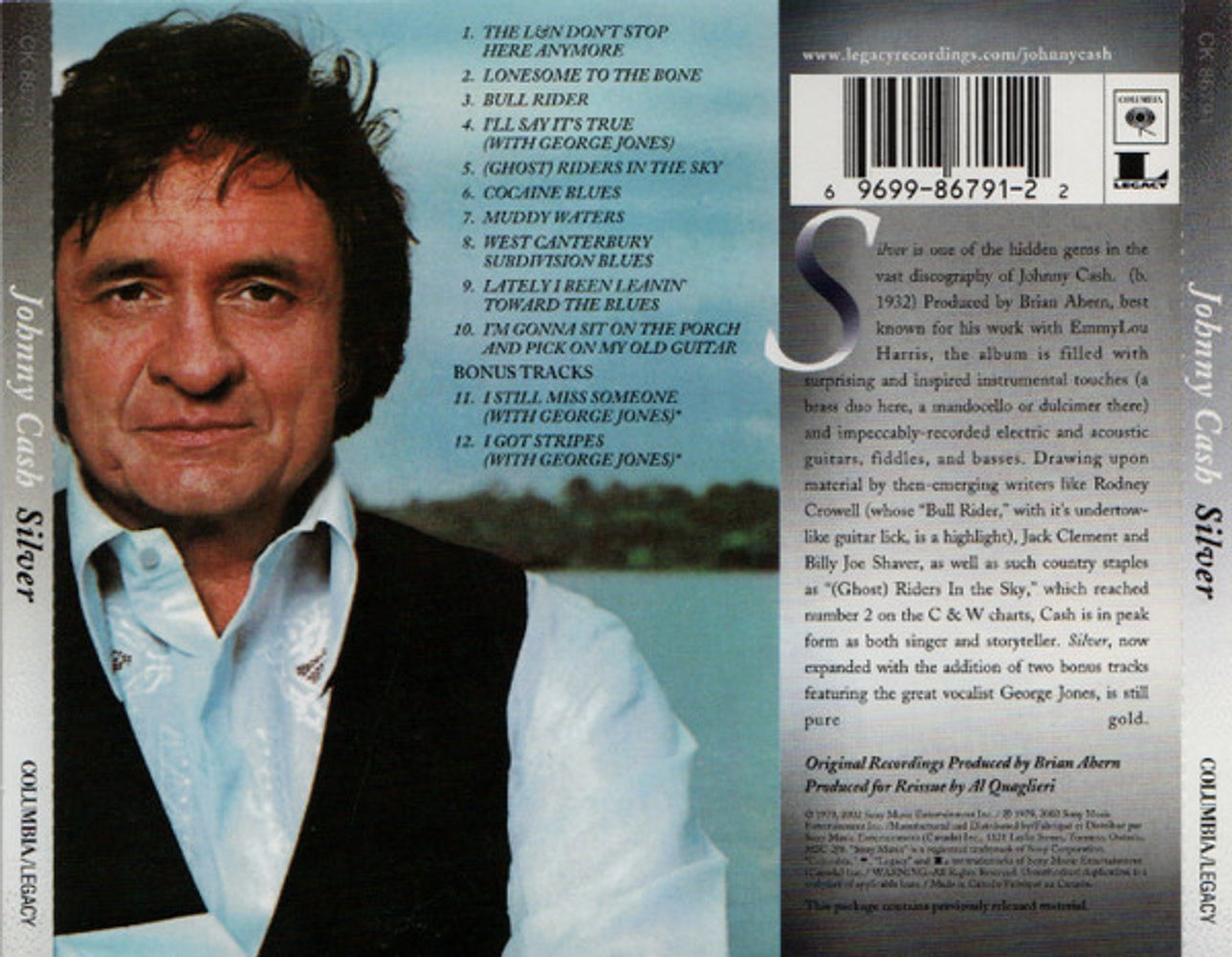 Johnny Cash – Silver Music CD