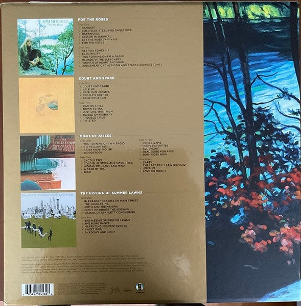 Joni Mitchell – The Asylum Albums 1972-1975 (5-LP Vinyl) Vinyl Record