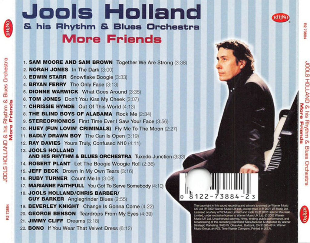 Jools Holland – More Friends Music CD