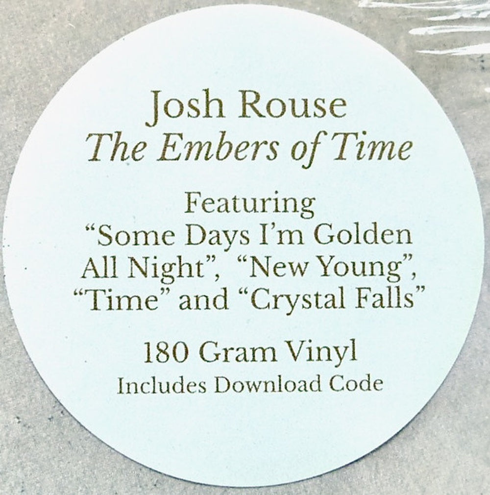 Josh Rouse – The Embers Of Time (LP Vinyl) Vinyl Record