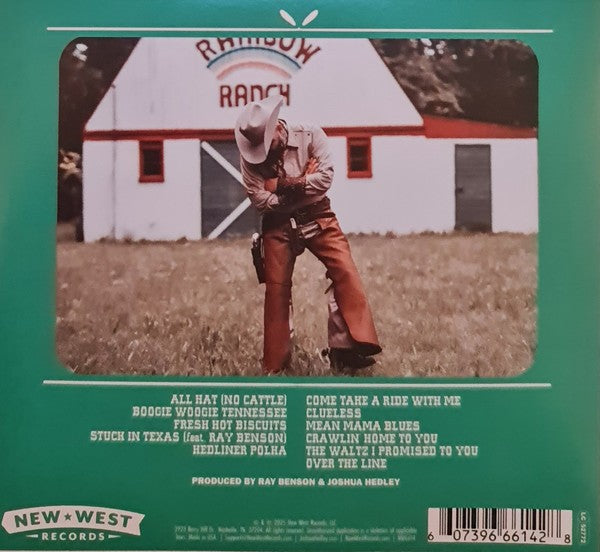 Joshua Hedley – All Hat Music CD
