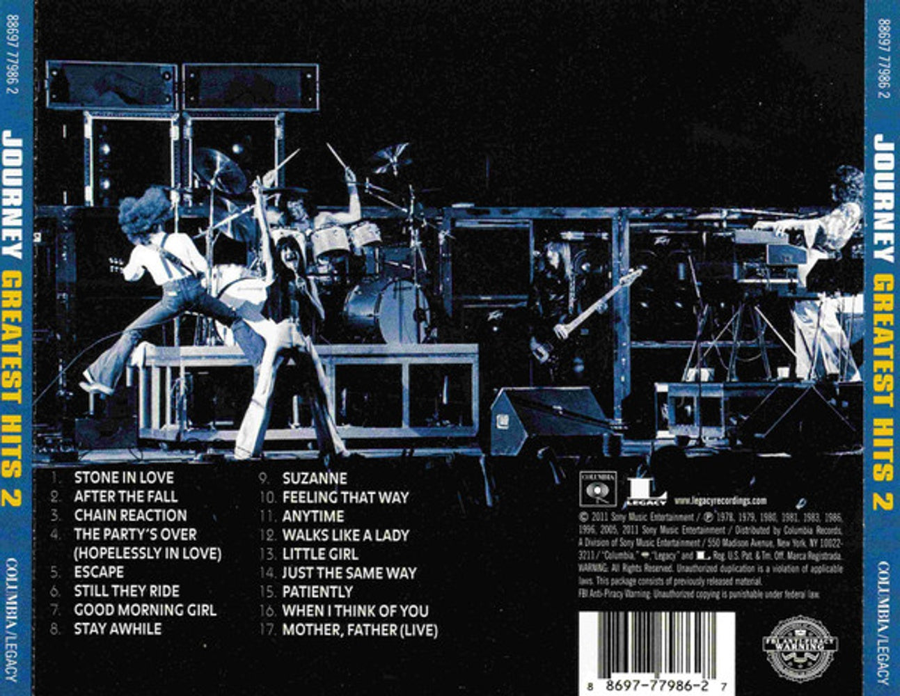 Journey – Greatest Hits, Vol. 2 Music CD
