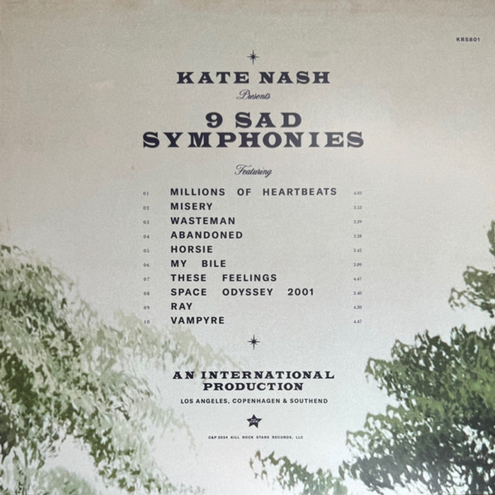 Kate Nash – 9 Sad Symphonies (LP Vinyl) Vinyl Record