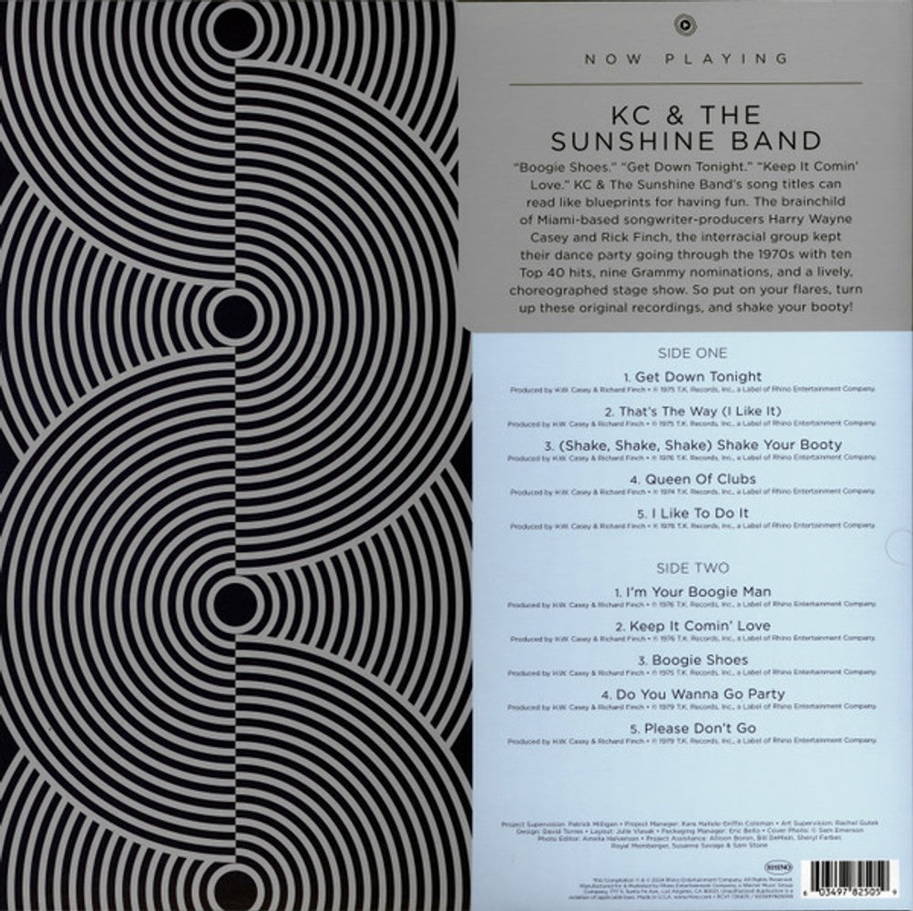 Kc & The Sunshine Band – Now Playing (LP Vinyl) Vinyl Record