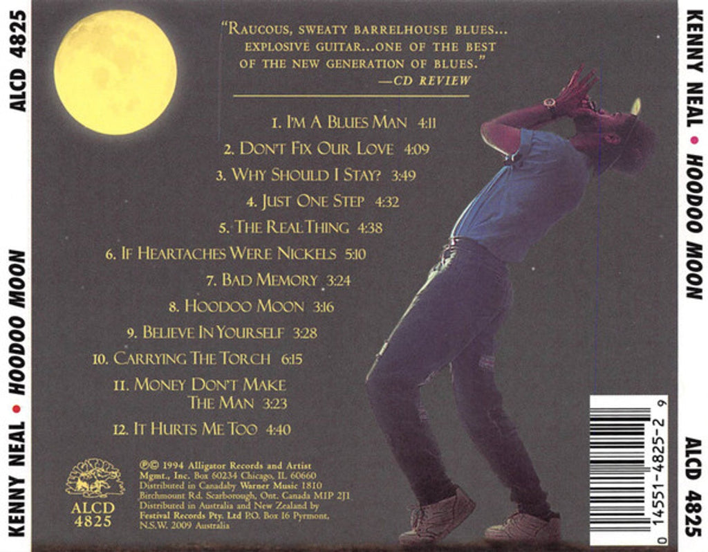 Kenny Neal – Hoodoo Moon Music CD