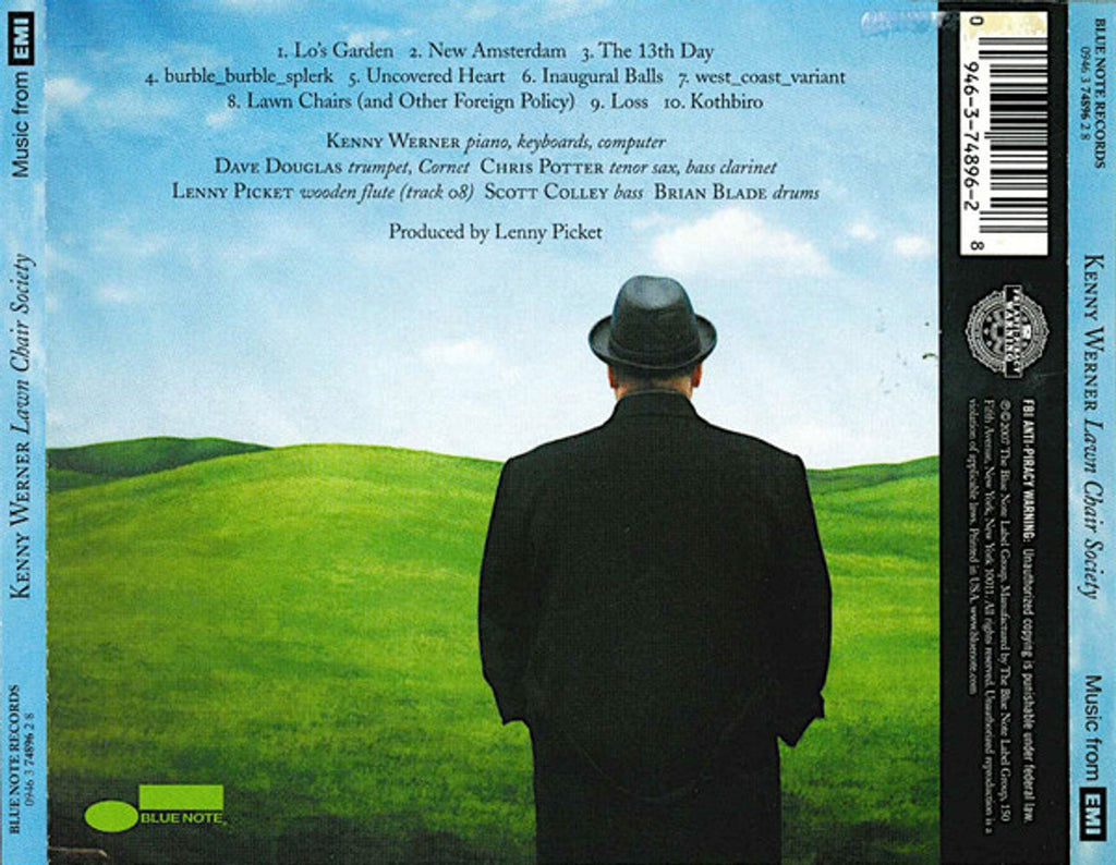 Kenny Werner – Lawn Chair Society Music CD