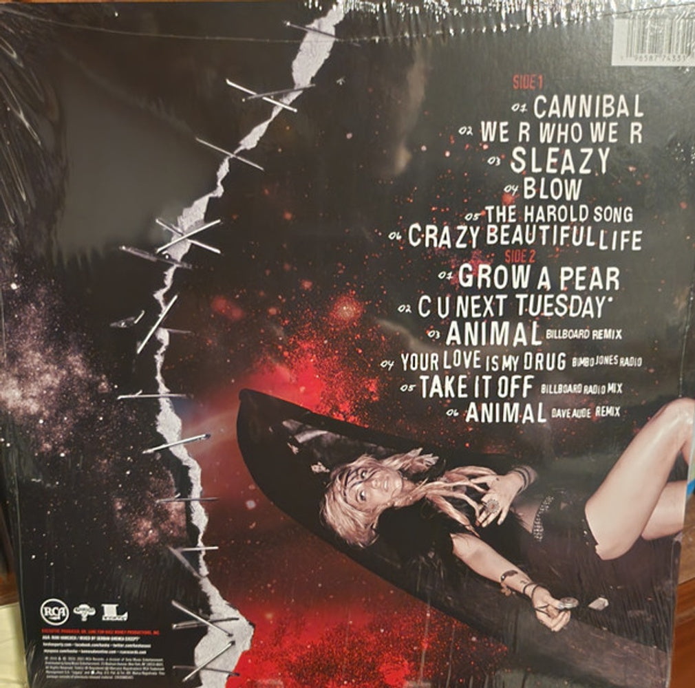 Kesha – Cannibal: Expanded Edition (LP Vinyl) Vinyl Record