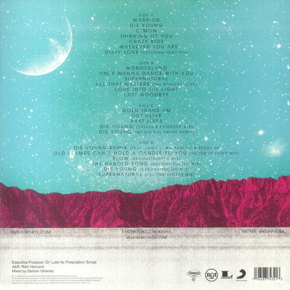 Kesha – Warrior: Expanded Edition (2-LP Vinyl) Vinyl Record