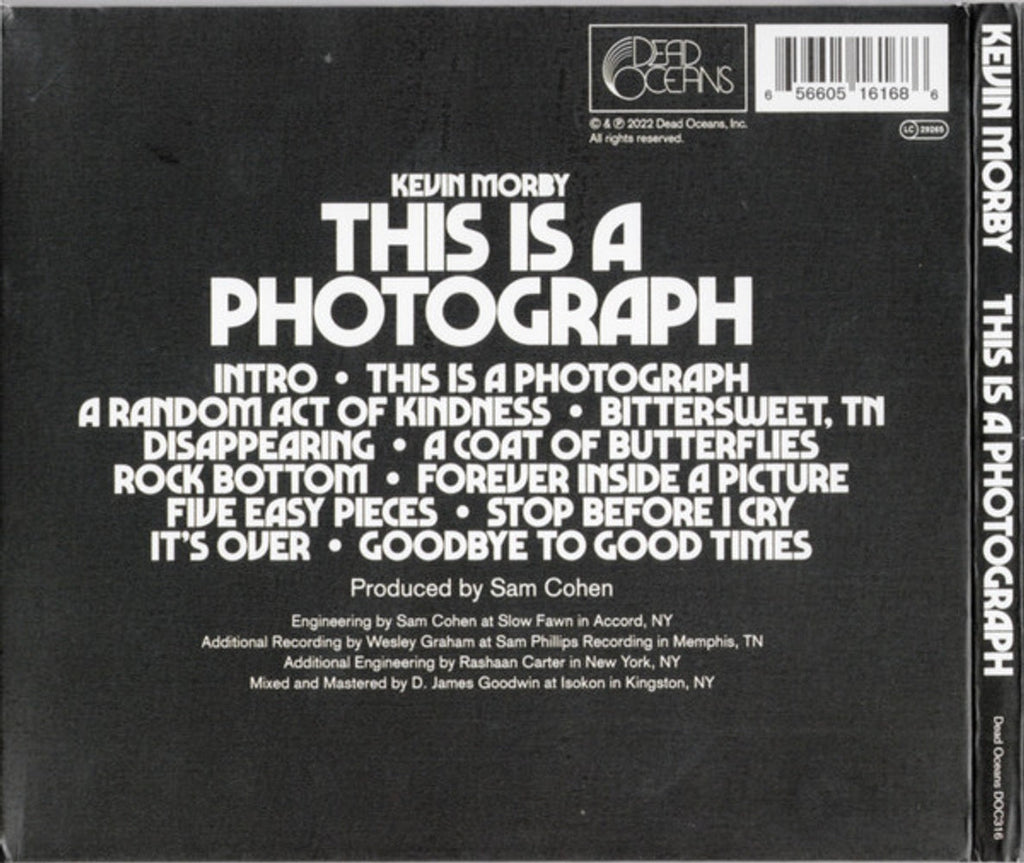 Kevin Morby – This Is A Photograph Music CD