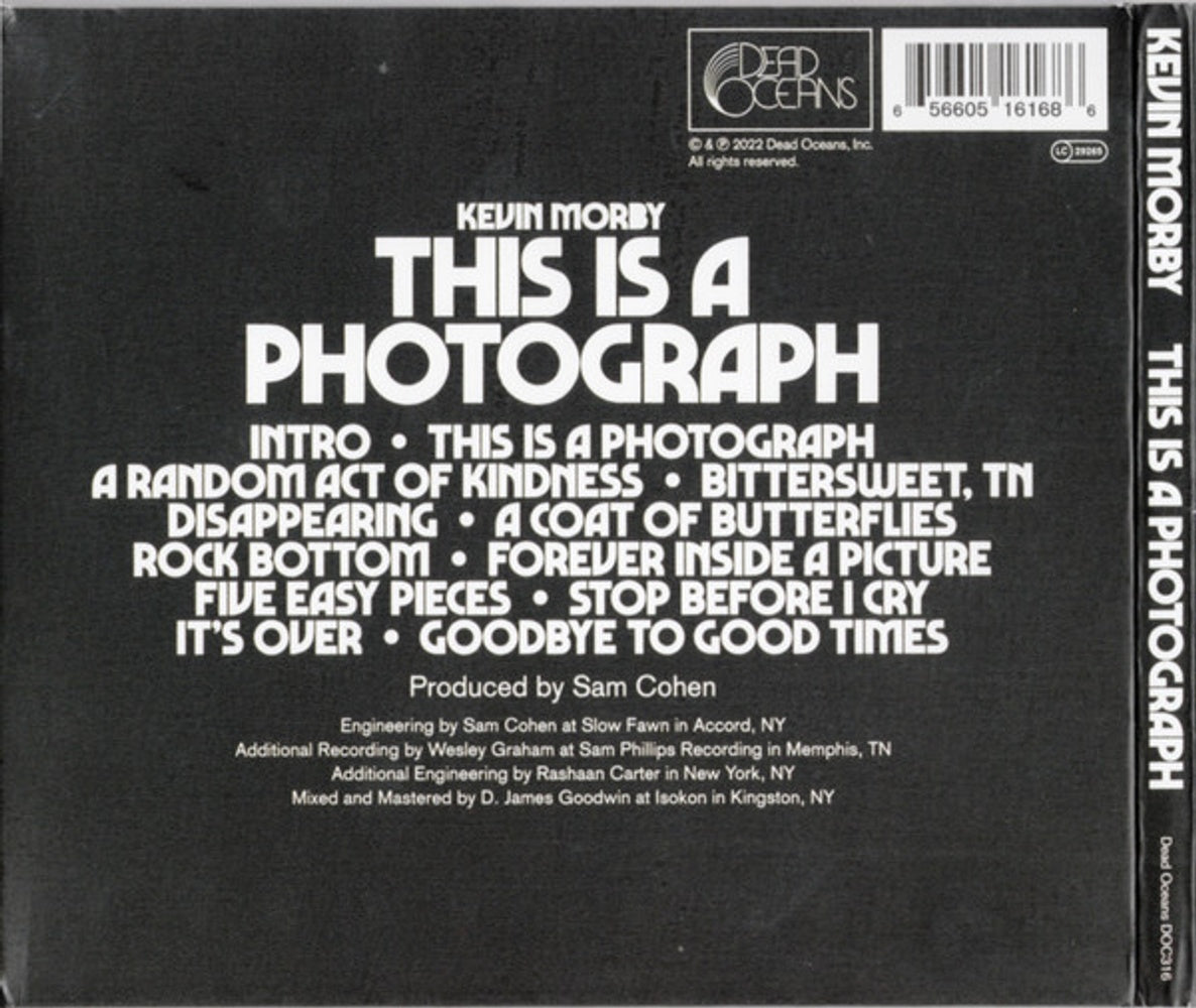 Kevin Morby – This Is A Photograph Music CD