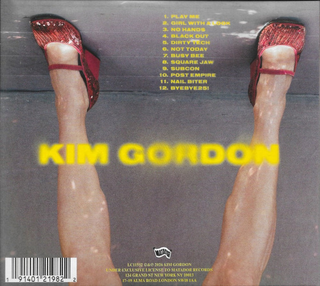 Kim Gordon – Play Me Music CD