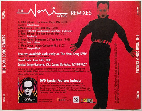 Klaus Nomi – Remixes Music CD
