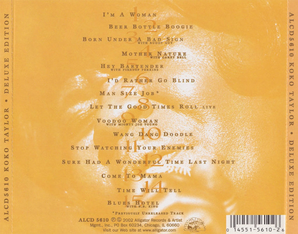 Koko Taylor – Deluxe Edition Music CD