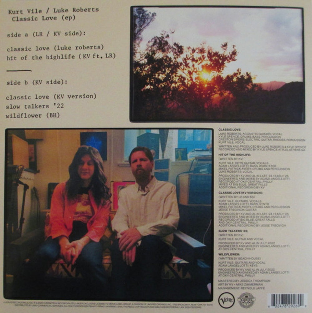 Kurt Vile – Classic Love (LP Vinyl) Vinyl Record