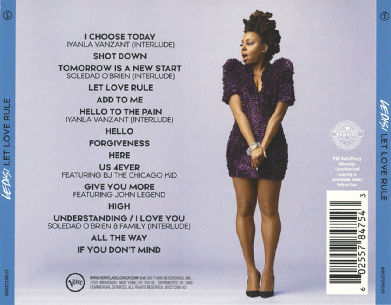 Ledisi – Let Love Rule Music CD