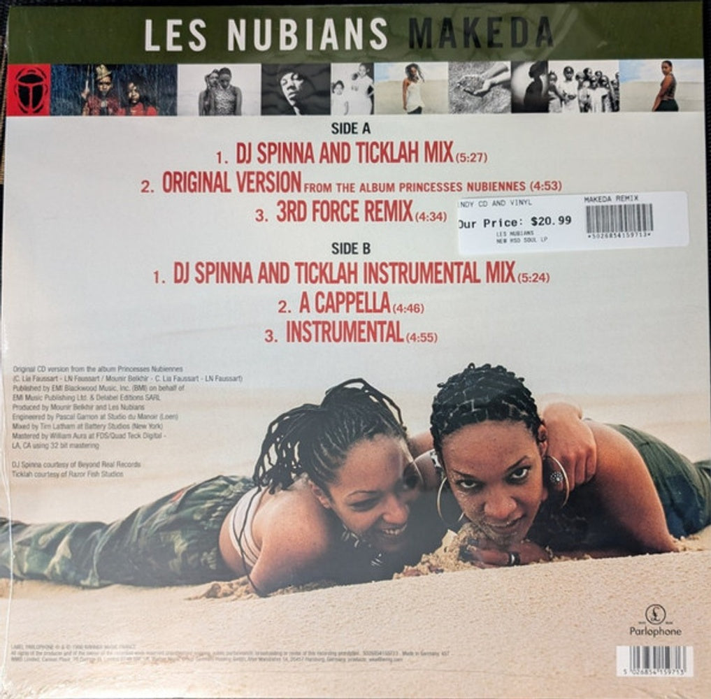 Les Nubians – Makeda Remix (LP Vinyl) Vinyl Record