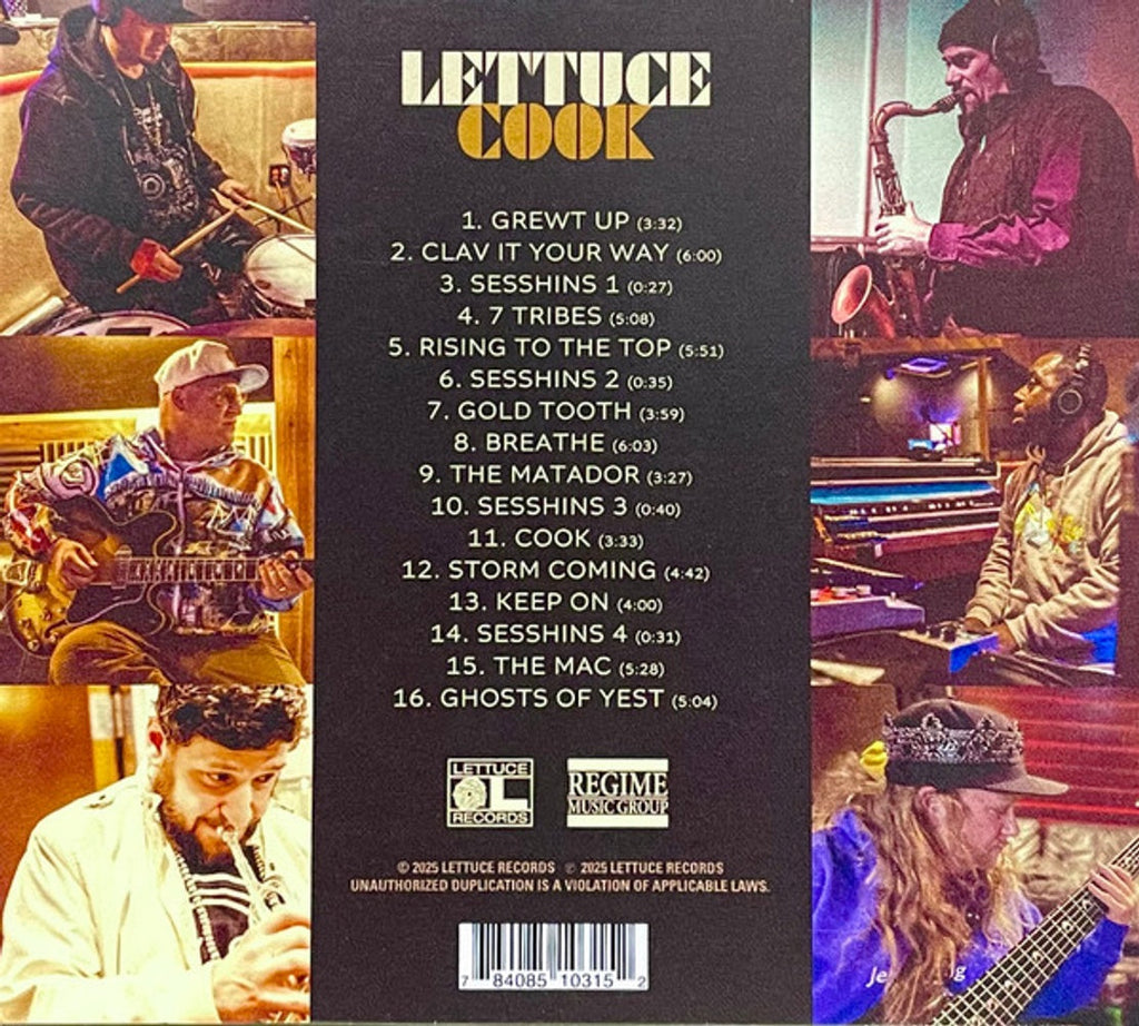 Lettuce – Cook Music CD