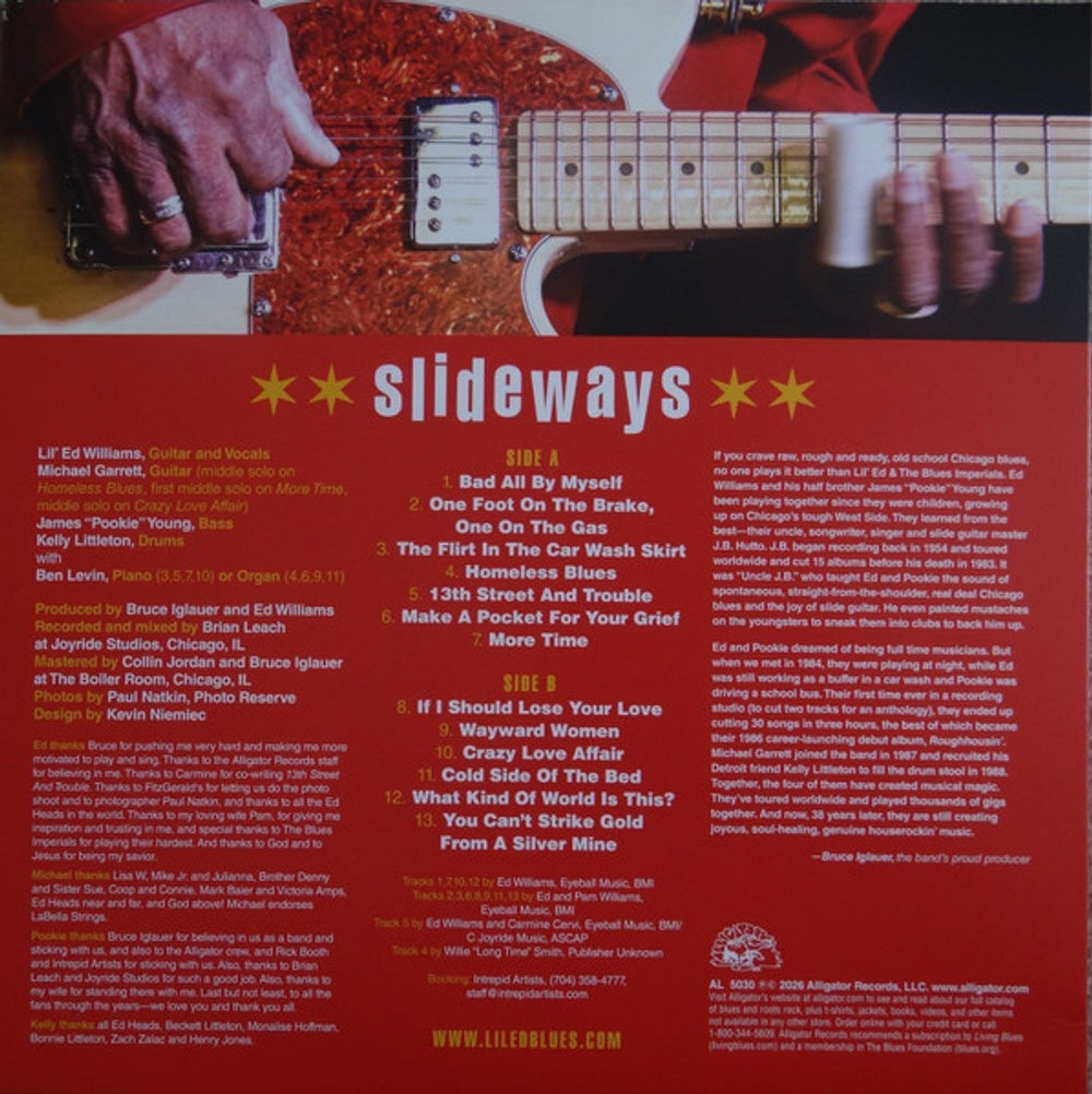 Lil' Ed and The Blues Imperials – Slideways (LP Vinyl) Vinyl Record