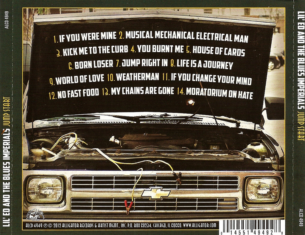 Lil' Ed and The Blues Imperials – Jump Start Music CD