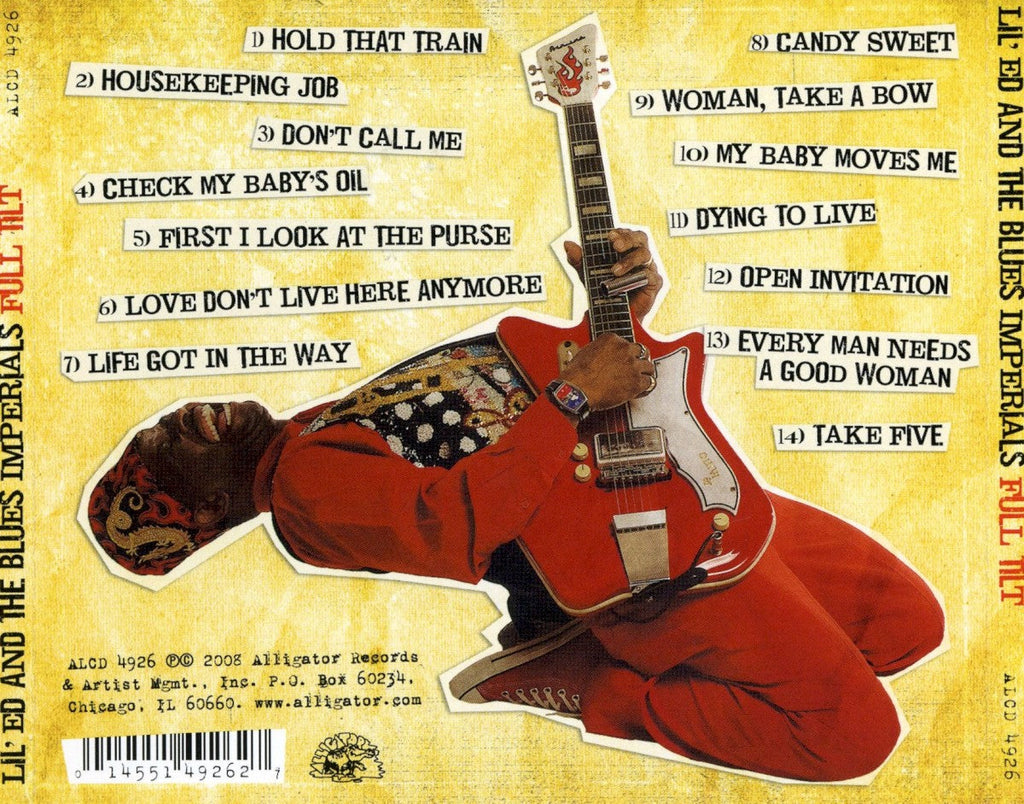 Lil' Ed & The Blues Imperials – Full Tilt Music CD