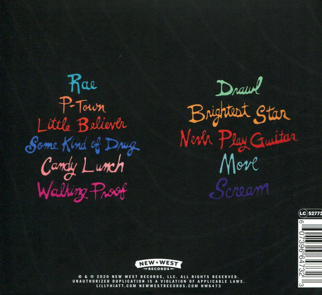 Lilly Hiatt – Walking Proof Music CD