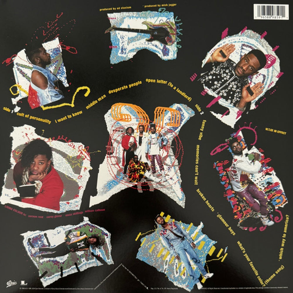 Living Colour – Vivid - LP (LP Vinyl) Vinyl Record