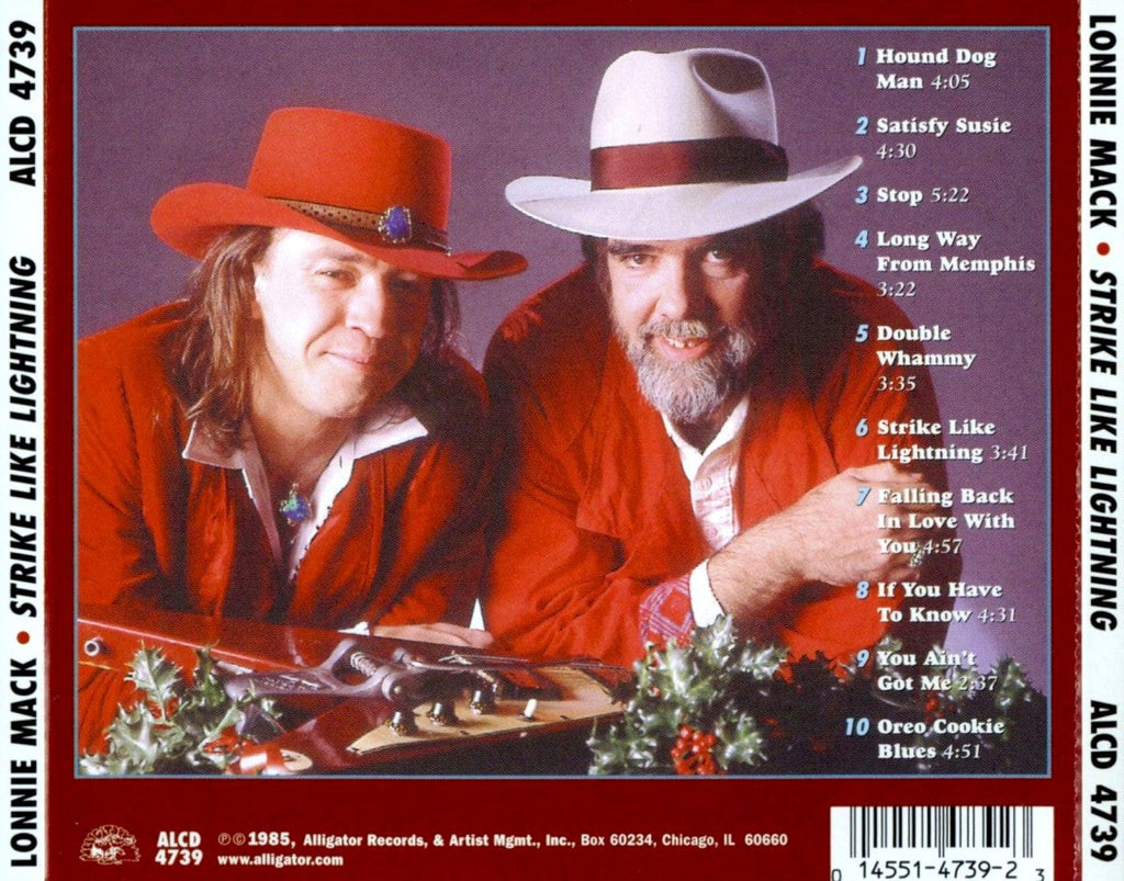 Lonnie Mack – Strike Like Lightning Music CD