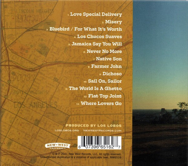 Los Lobos – Native Sons Music CD