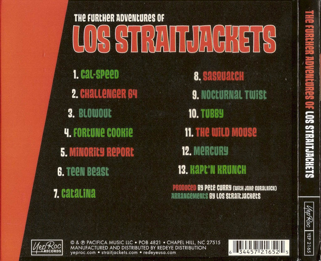 Los Straitjackets – The Further Adventures Of Los Straightjackets Music CD
