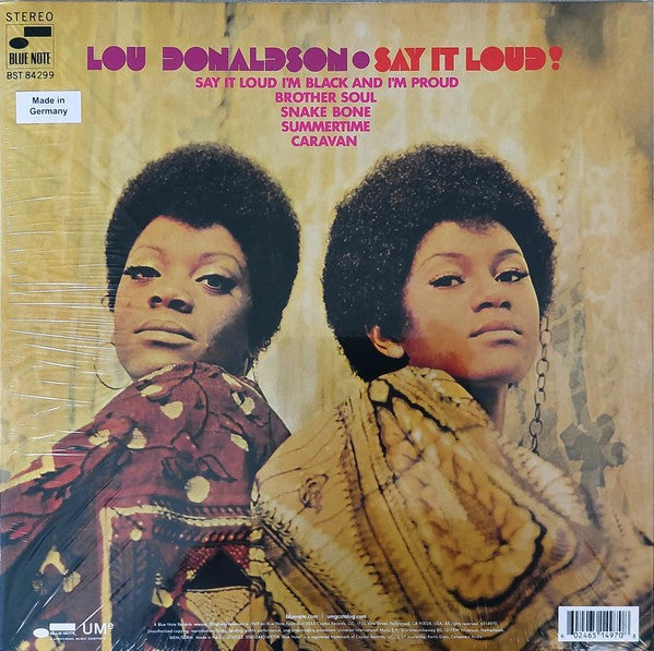 Lou Donaldson – Say It Loud (LP Vinyl) Vinyl Record
