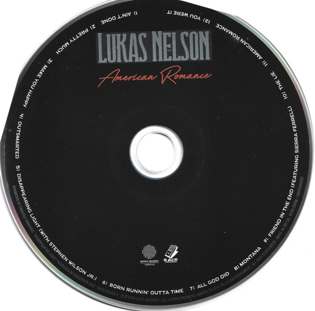 Lukas Nelson – American Romance Music CD