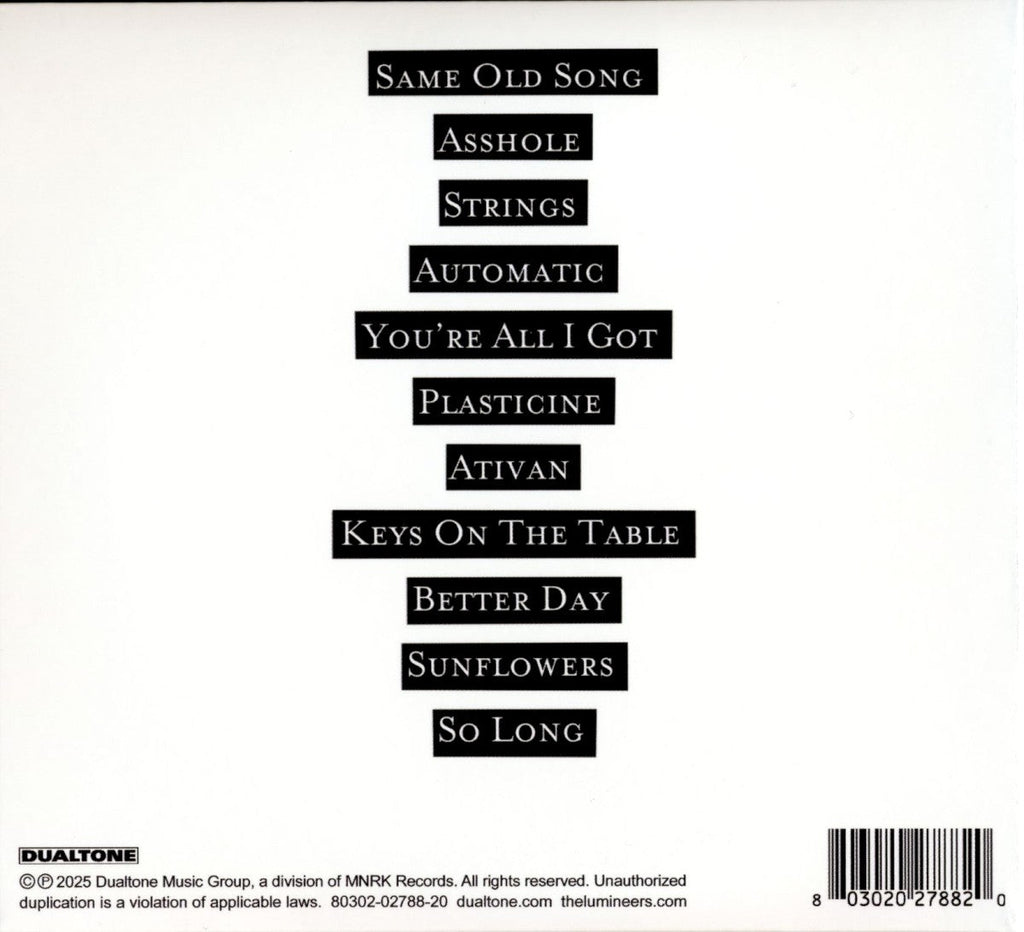 Lumineers – Automatic Music CD