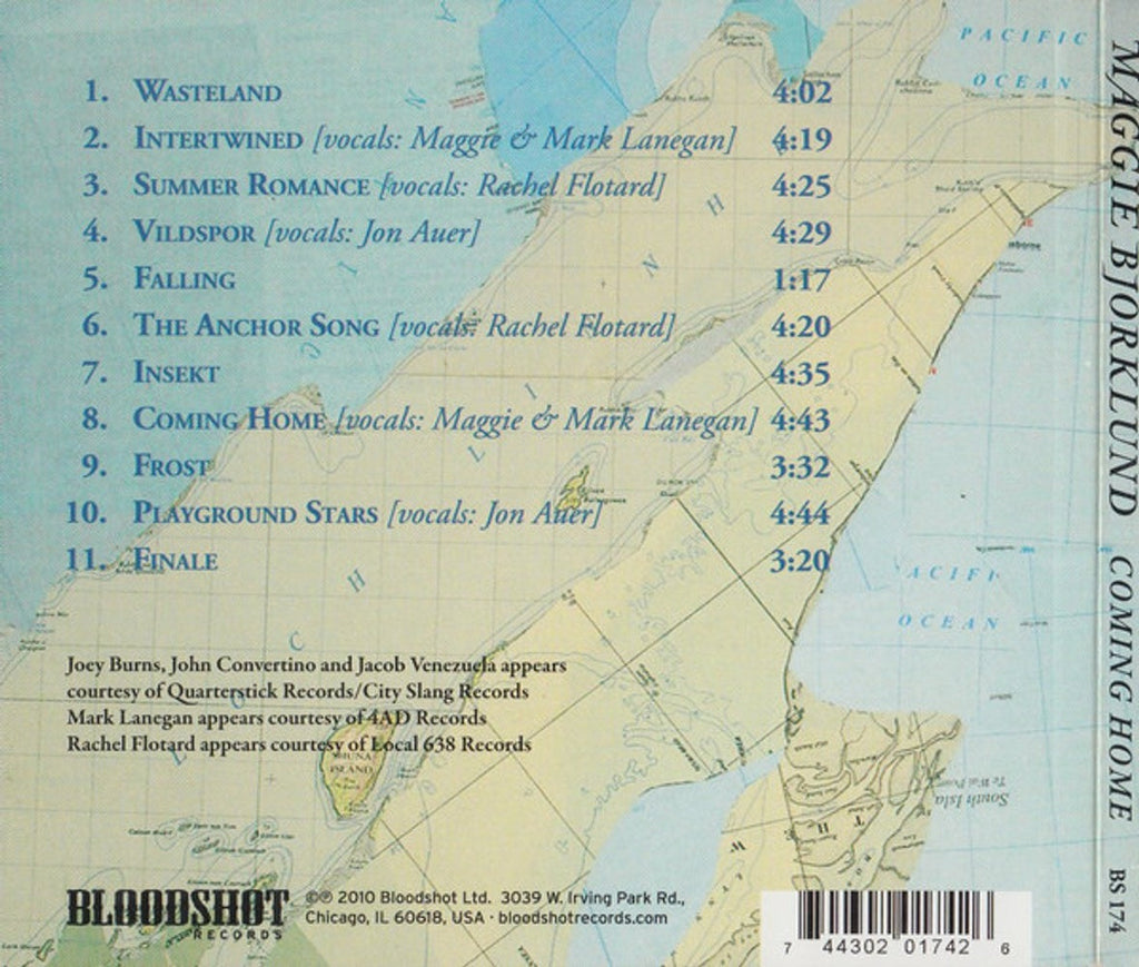 Maggie Bjorklund – Coming Home Music CD