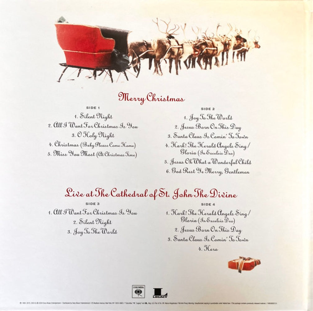 Mariah Carey – Merry Christmas (2-LP Vinyl) Vinyl Record