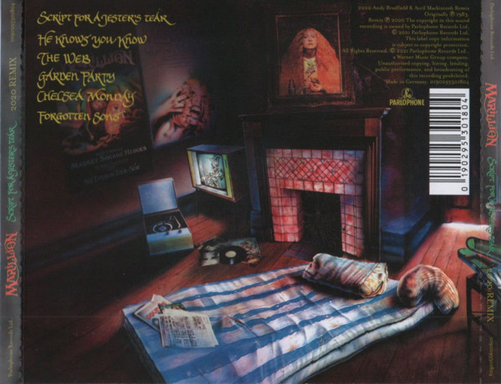 Marillion – Script For A Jester's Tear Music CD