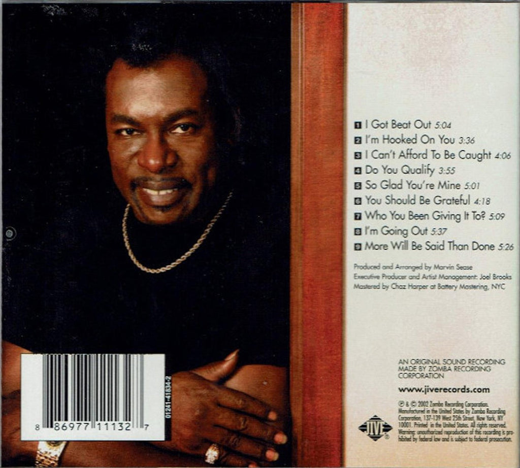 Marvin Sease – I Got Beat Music CD