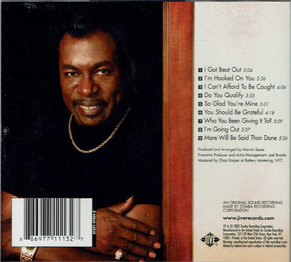 Marvin Sease – I Got Beat Music CD